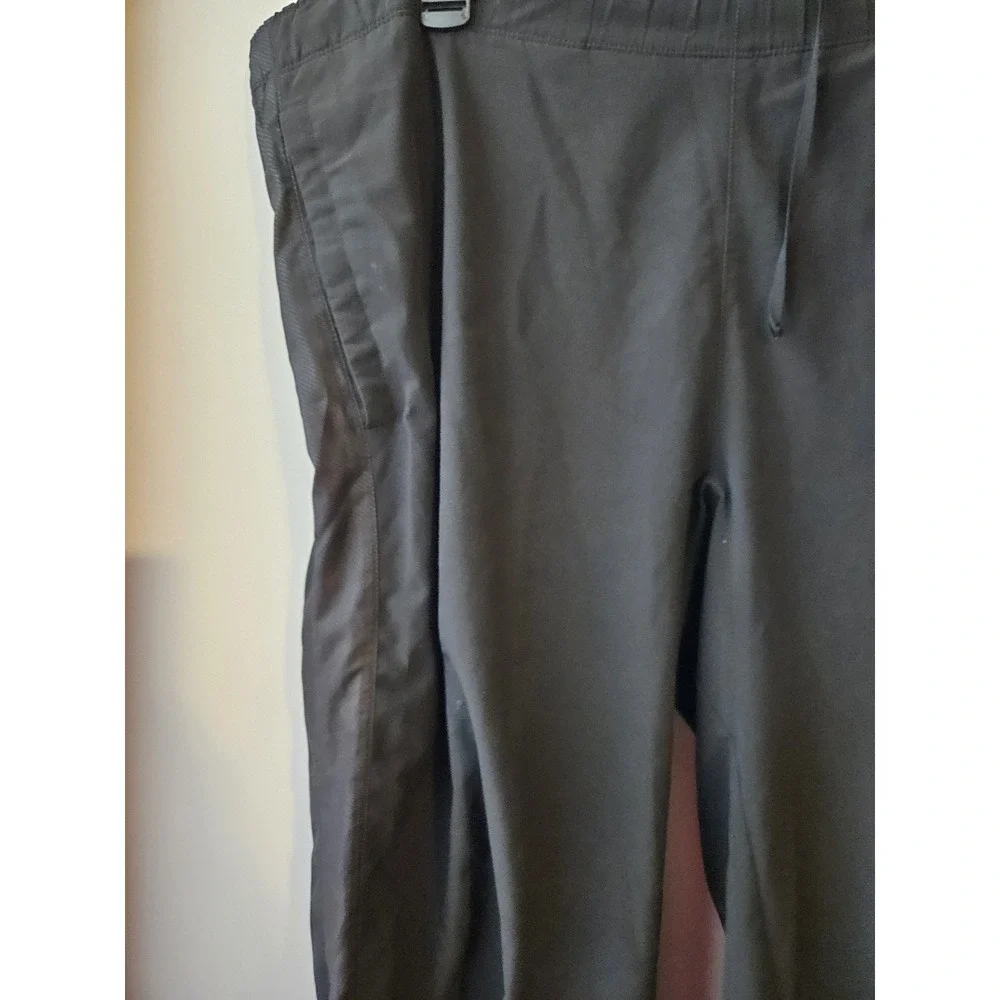 The North Face Men's Softshell Pants‎ Black Large Stretch Zip Ankle Outdoor
